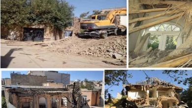 تخریب بناهای تاریخی همدان