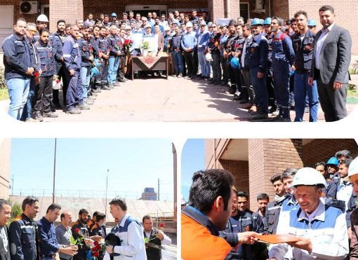 دیدار و تقدیر در روز کارگر