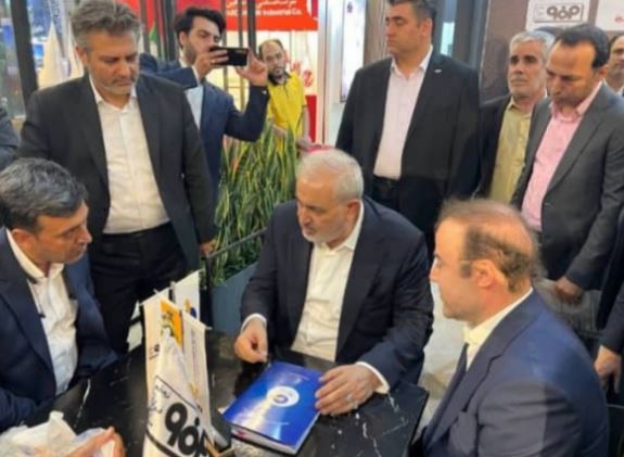 همراهی معروفخانی با وزیر صمت