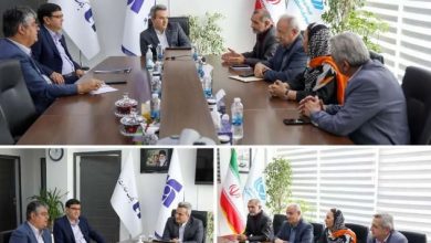 دیدار هیئت‌ رئیسه کانون بازنشستگان بانک صادرات ایران با مدیرعامل بیمه سرمد