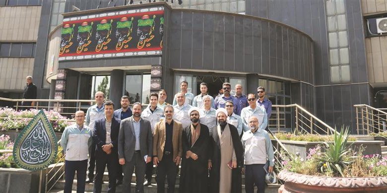 بازدید اعضای شورای تأمین شهرستان لنجان از فولاد سبا