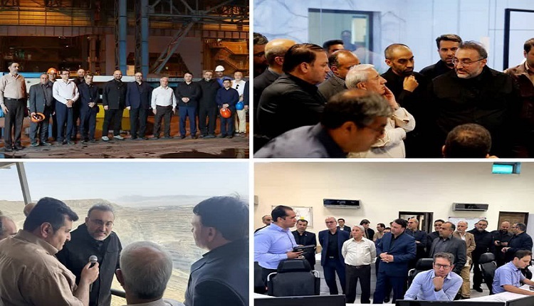 بازدید مجتمع معدنی وصنعتی چادرملو