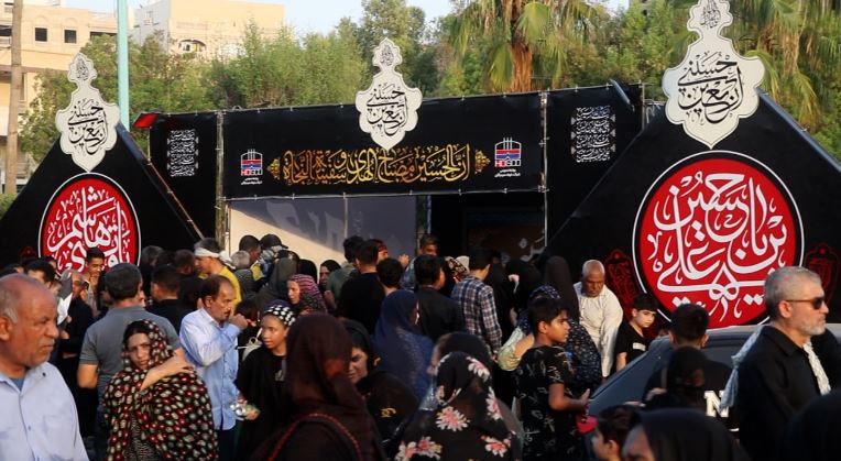 راهپیمایی جاماندگان اربعین شهر بندرعباس