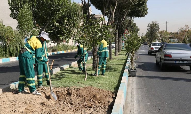 بازپیرایی فضای سبز