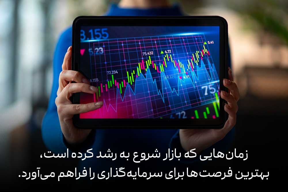 زمان مناسب برای سرمایه گذاری در بورس