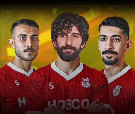 سه بازیکن تیم فوتبال ساحلی فولاد هرمزگان