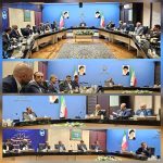 جلسه هیئت مدیره انجمن تولیدکنندگان فولاد ایران با وزیر صمت