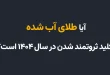 آیا خرید و فروش طلای آب_ شده کلید ثروتمند شدن در سال ۱۴۰۴ است؟