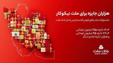 جشنواره بزرگ حساب‌های قرض الحسنه