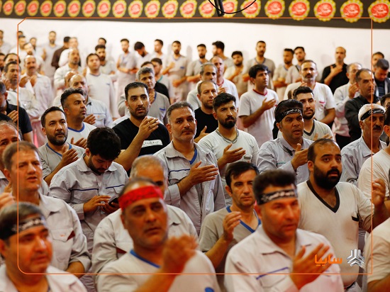 عزاداری کارکنان گروه سایپا