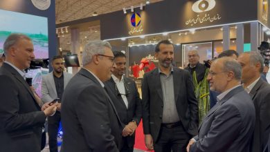 غرفه چادرملو در متافو تبريز