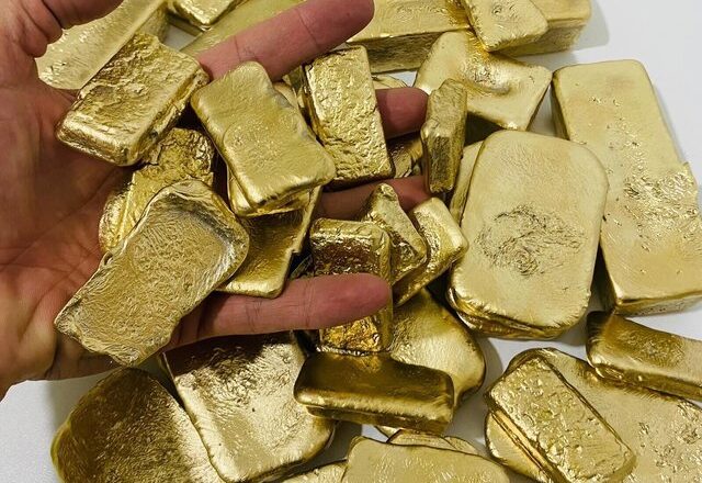 طلای آبشده