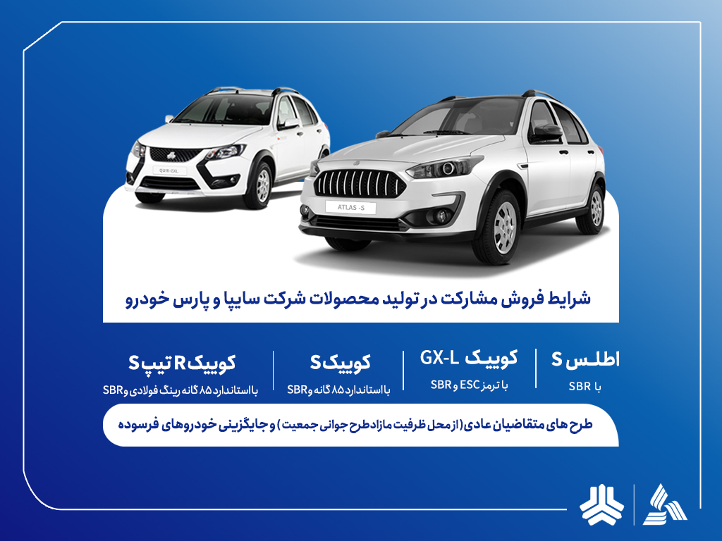 تولید محصولات گروه سایپا