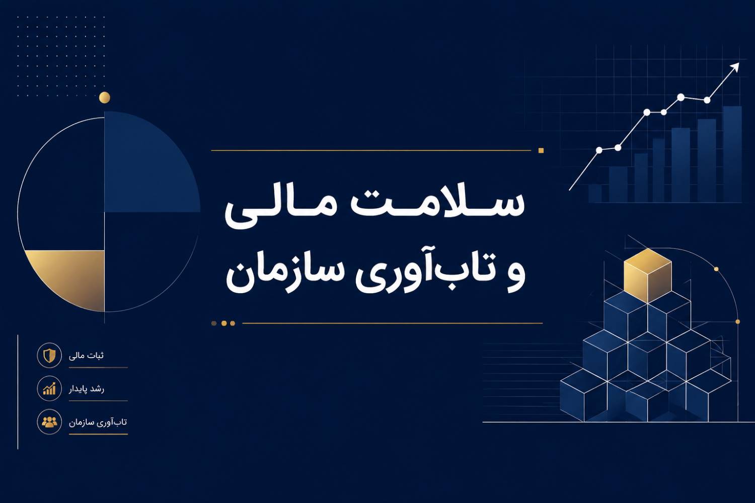 سلامت مالی و تاب‌آوری سازمان؛ پیوندی برای بقا، رشد و سازگاری سازمان‌