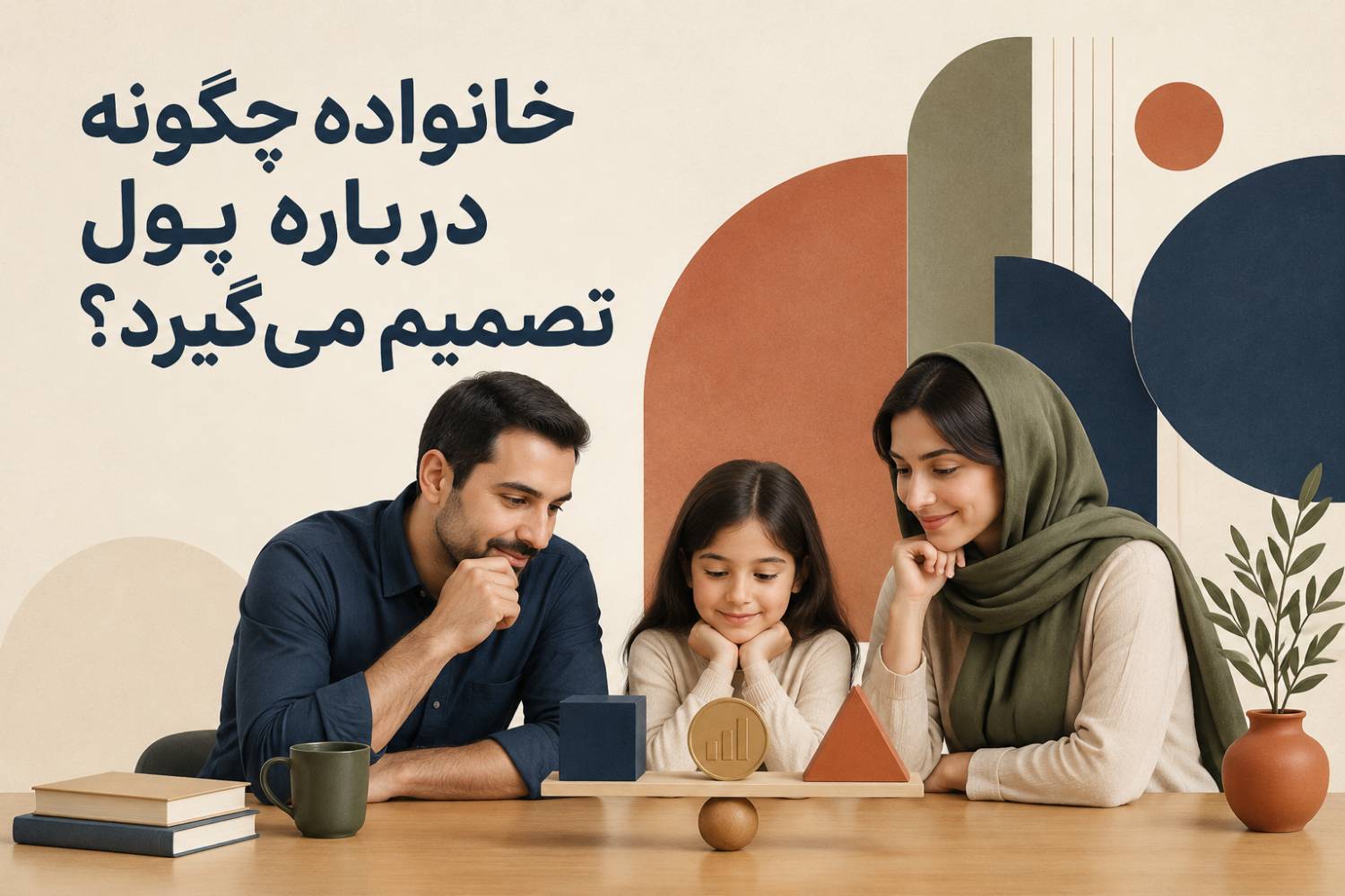 قدرت چانه‌زنی در تصمیم‌های مالی خانوار